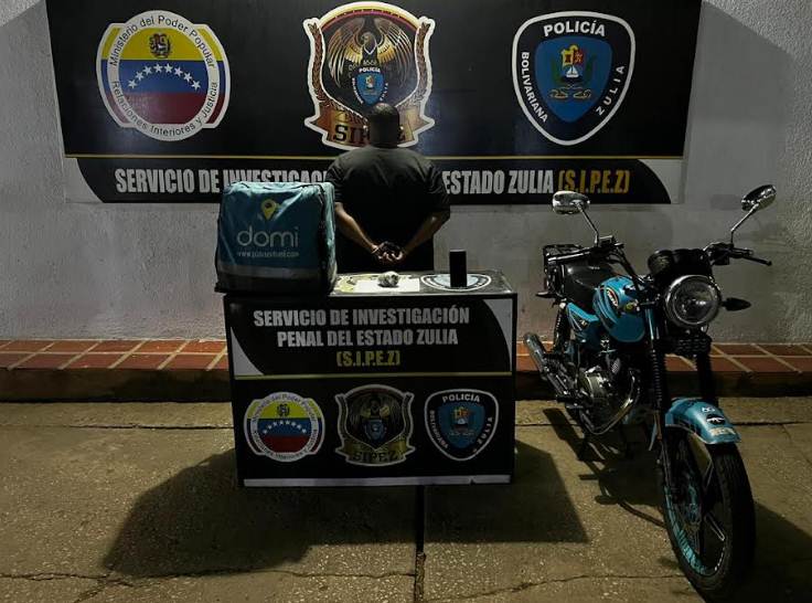 Cae falso delivery con marihuana en Maracaibo tras operativo policial falso delivery con marihuana