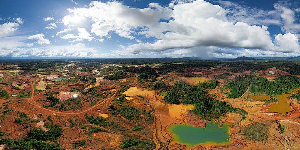 Operación militar en Bolívar dispersa a grupos vinculados a la minería ilegal minería ilegal en Bolívar