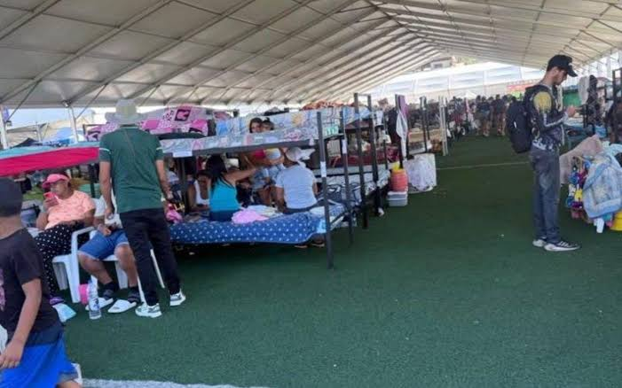 Más de 23 mil personas ocupan campamentos transitorios en Venezuela campamentos transitorios en Venezuela
