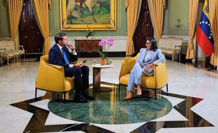 Qué dijo Delcy Rodríguez sobre una posible visita a la Casa Blanca Delcy Rodríguez