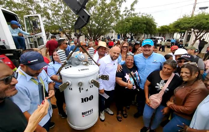 Gobernador Caldera fortalece servicios públicos en San Francisco con el encendido de cocinas y entrega de transformadores servicios públicos en San Francisco