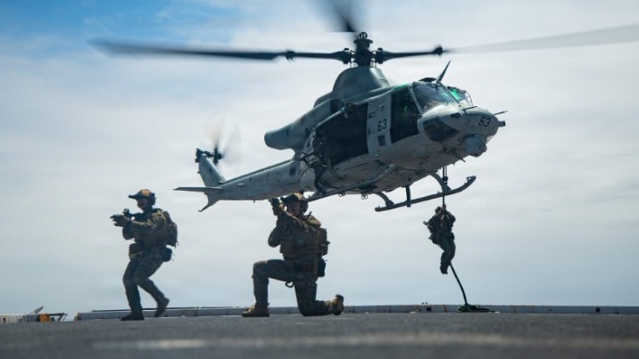 Infantería de Marina de EE.UU. realizó simulacro marítimo cerca de La Guaira Infantería de Marina de los Estados Unidos