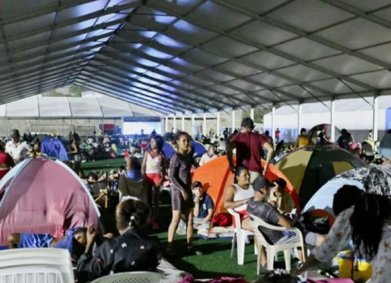 Se incrementa a más de 23.800 las personas en los refugios temporales tras los sismos en Venezuela refugiados del terremoto en Venezuela