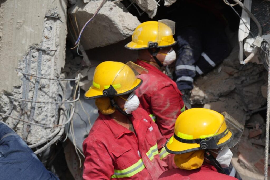 labores de rescate