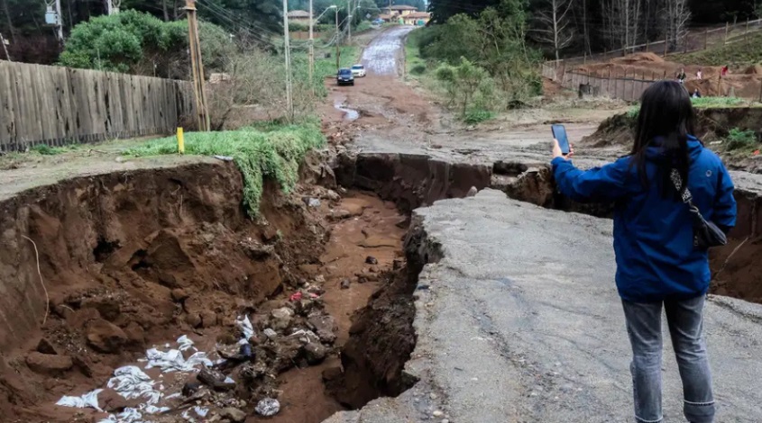 Decretan estado de catástrofe en el norte de Chile por fuerte temporal temporal en Chile