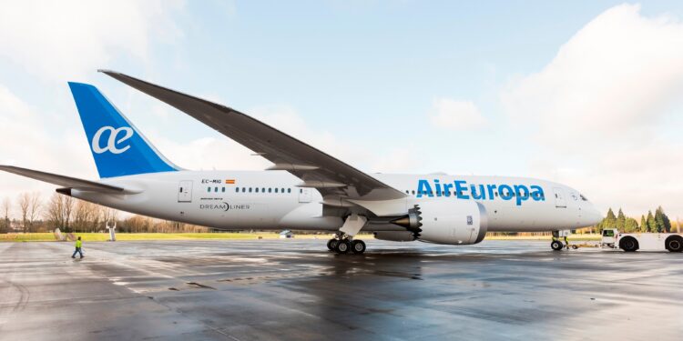 Air Europa retoma vuelos a Caracas desde el 1 de septiembre Air Europa