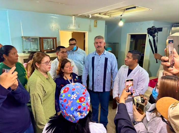 Gobernador Luis Caldera impulsa la recuperación del Hospital Senén Castillo Reverol en Santa Rita Hospital Senén Castillo Reverol
