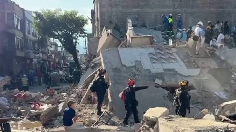 Continúa la búsqueda de sobrevivientes tras el terremoto en Colombia fuerte sismo en Colombia