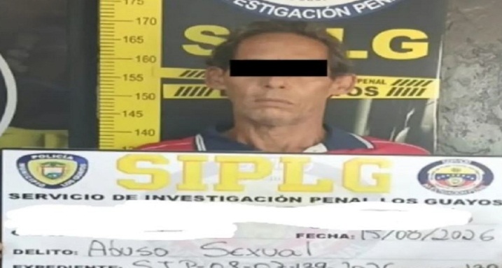 Capturan a sexagenario acusado de abusar de una niña de ocho años Detienen a sexagenario por presunto abuso sexual a menor de edad