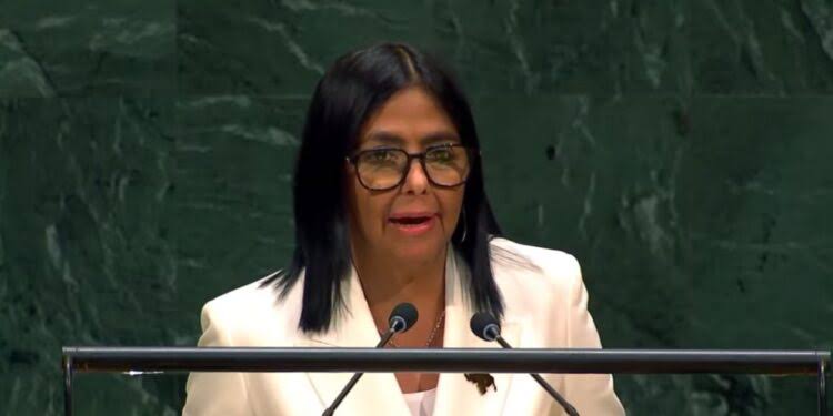 Desde la ONU, Delcy Rodríguez afirma: “En Venezuela habrá elecciones” Delcy Rodríguez elecciones en Venezuela