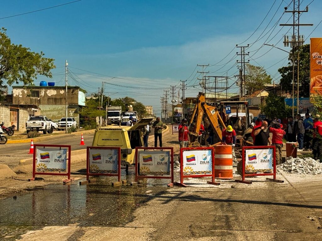 rehabilitación vial Los Haticos