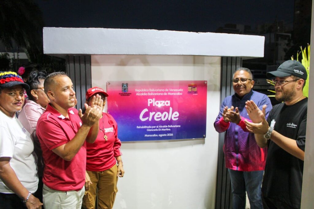 Alcaldía de Maracaibo recupera la Plaza Creole para el disfrute de las familias Plaza Creole