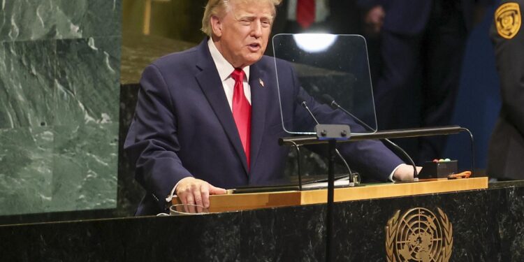Trump defiende ante la ONU operación en Venezuela y destaca acuerdo petrolero Venezuela