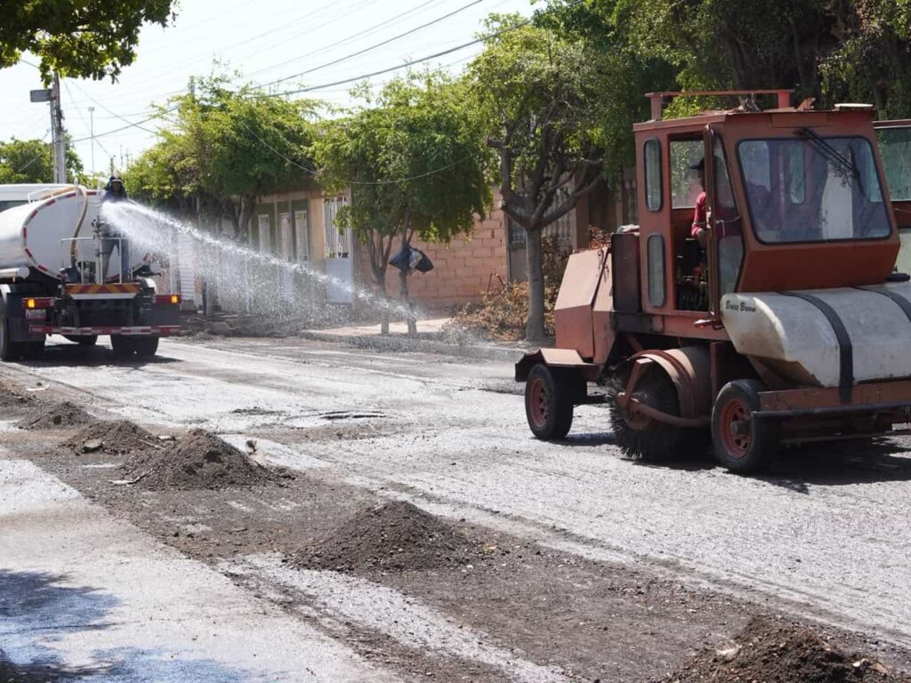 asfaltado en El Soler