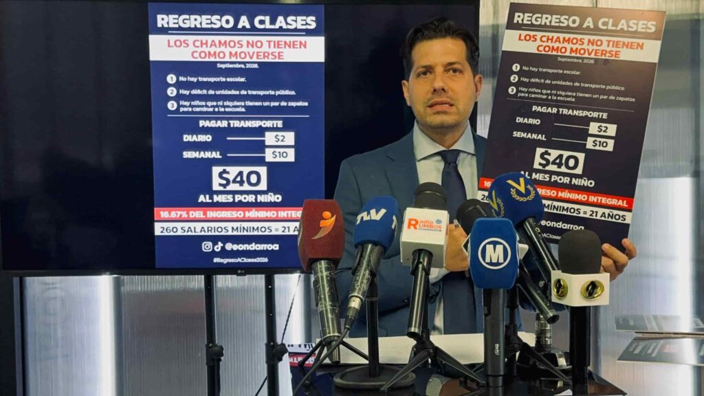 Eric Ondarroa: enviar un hijo a la escuela cuesta $550 en Venezuela canasta escolar