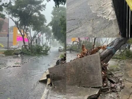 Onda tropical 45 en Venezuela