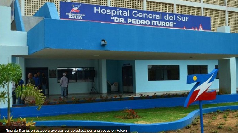 Niña de nueve años permanece en estado delicado tras incidente con una yegua en Falcón niña herida en Falcón