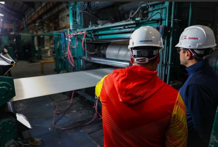 reactivación del sector aluminio