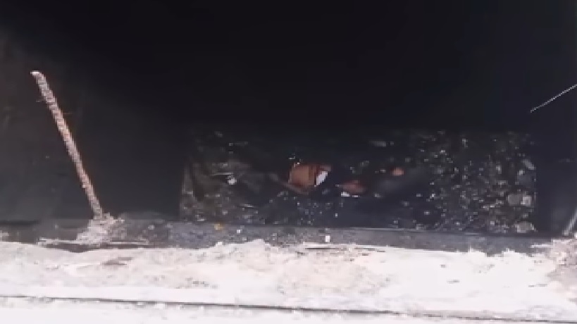 Un hombre resultó herido tras colapsar una alcantarilla en el centro de Caracas