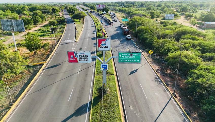 El Plan Estadal de Asfaltado se aproxima a las 500.000 toneladas desplegadas en el Zulia