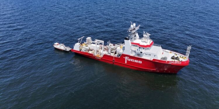 Arriba a Venezuela el buque científico Fugro Brasilis para iniciar estudios del campo gasífero Lorán