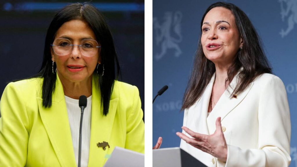 María Corina Machado condiciona reunión con Delcy Rodríguez a una transición democrática