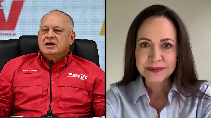 Diosdado Cabello desmiente restricciones de ingreso a María Corina Machado: «Nadie le impide venir»