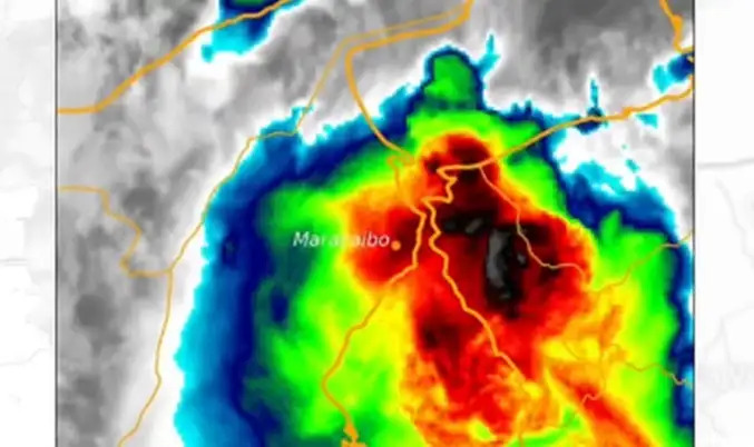 Vaguada mantiene inestabilidad atmosférica y lluvias en Maracaibo y San Francisco