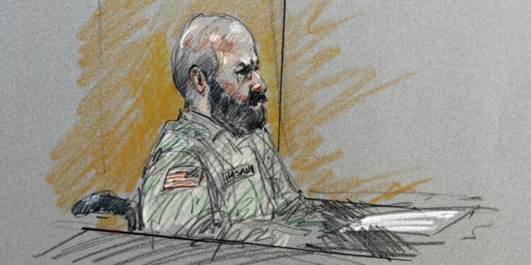 Pentágono transmitirá en vivo el fusilamiento de Nidal Hasan, autor de la masacre de Fort Hood