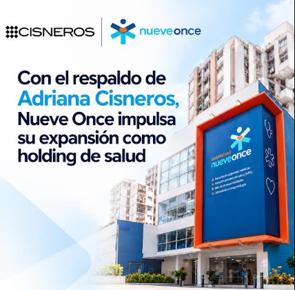 Con el respaldo de Adriana Cisneros, Nueve Once impulsa su expansión como holding de salud