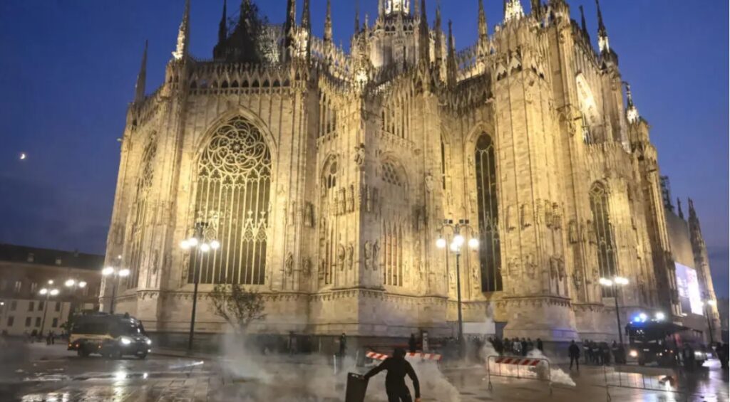 Milán bajo tensión: disturbios y saqueos tras protestas por el alto costo de la vida encienden las alarmas en Italia