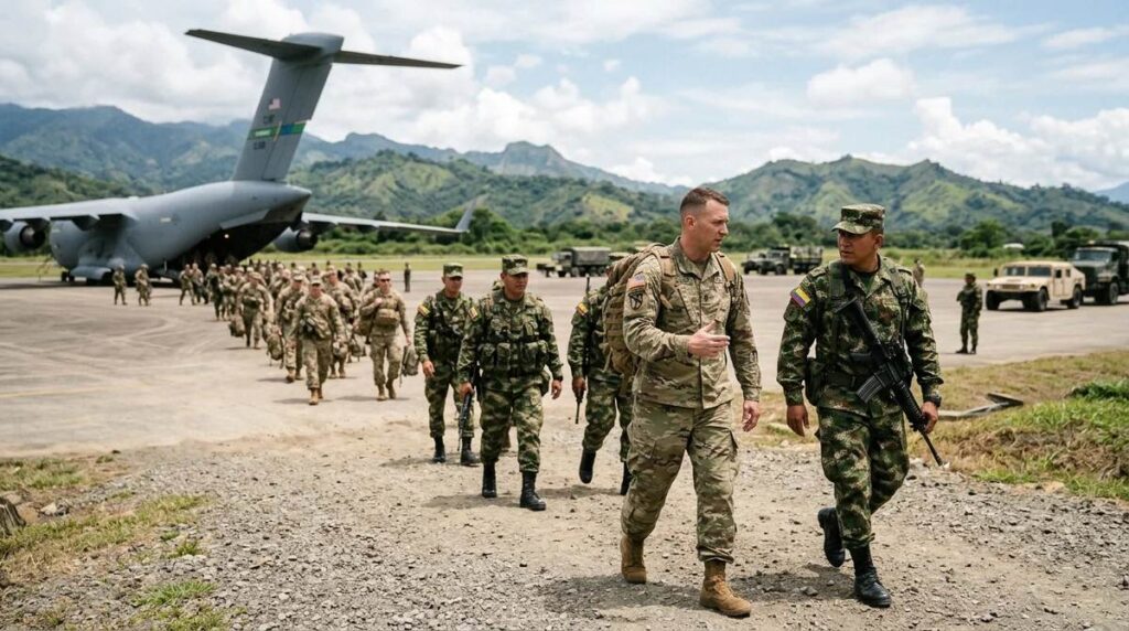 Colombia y Estados Unidos inician el ejercicio militar ‘Vanguardia del Sur 2026’ enfocado en la lucha contra el narcotráfico